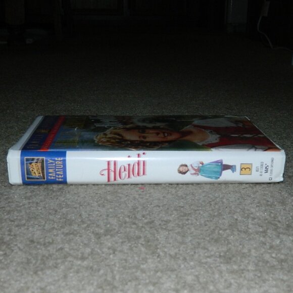 Shirley Temple CURLY TOP and HEIDI VHS Clamshell - Picture 8 of 11